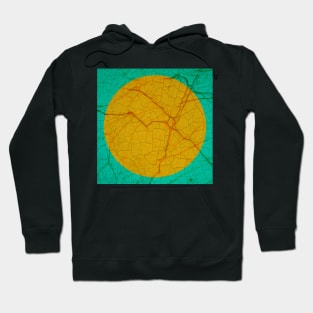 Dot color orange green Hoodie